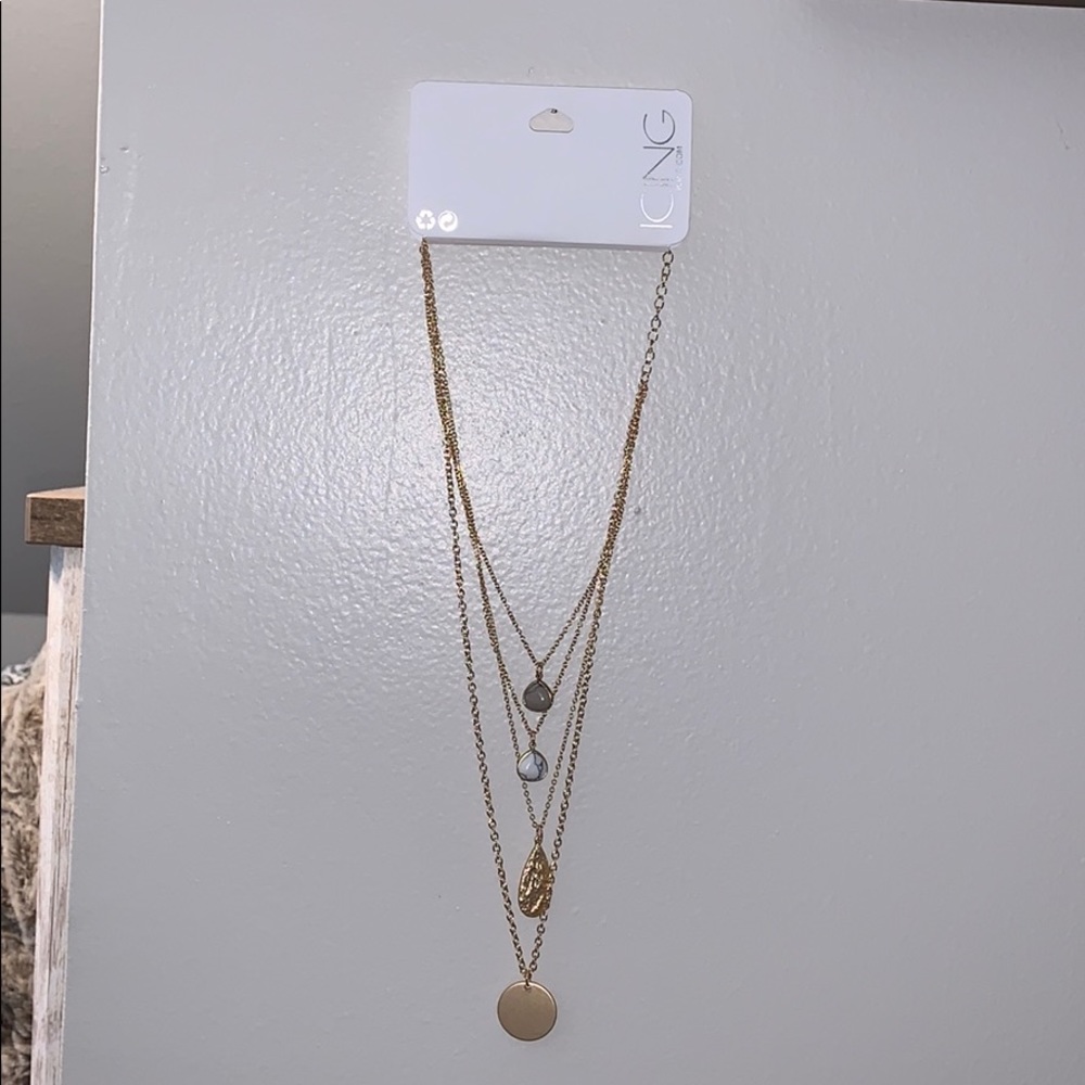 NWT ICING Layered Necklace